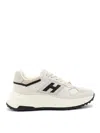 Hogan H669 Lace-up Leather Shoes In White