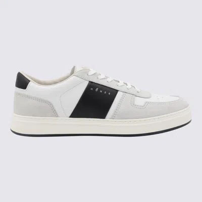 Hogan White Sneakers In White/black