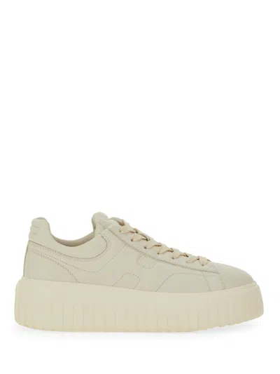 Hogan Nappa Leather H-stripes Sneaker In Multi