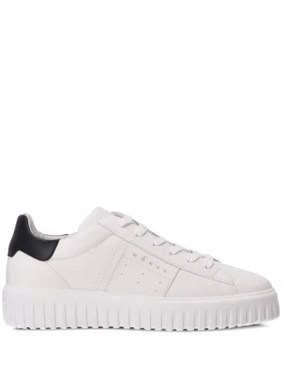 Hogan Leather Sneaker In White