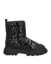 Hogan Woman Ankle Boots Black Size 7.5 Leather