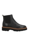 Hogan Woman Ankle Boots Black Size 11 Soft Leather In Black