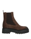 Hogan Chunky Platform Ankle Boots With Elastic Panels In Multi
