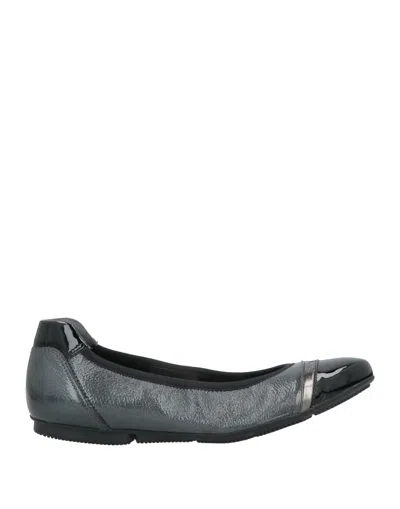 Hogan Ballet Flats In Black