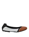 Hogan Ballet Flats In Brown