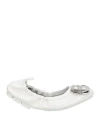Hogan Woman Ballet Flats White Size 6 Leather