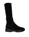 Hogan Knee Boots In Black