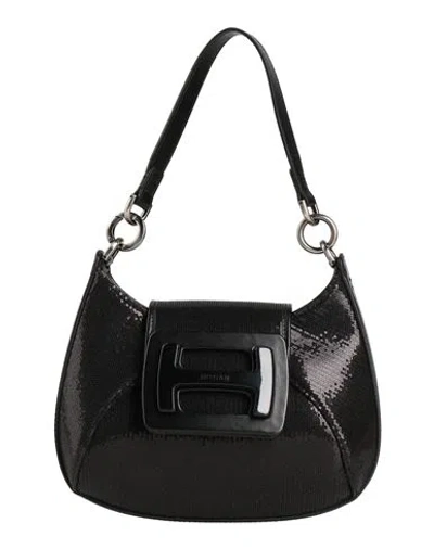Hogan Woman Handbag Black Size - Leather