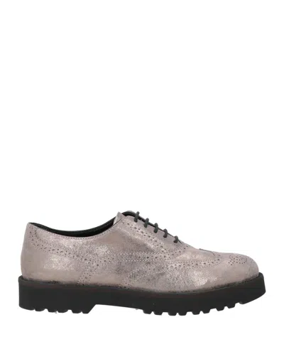 Hogan Lace-up Shoes In Grey