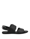 Hogan Sandals In Black