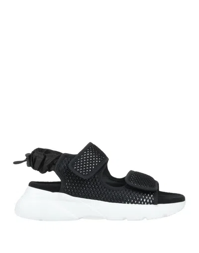 Hogan Sandals In Black