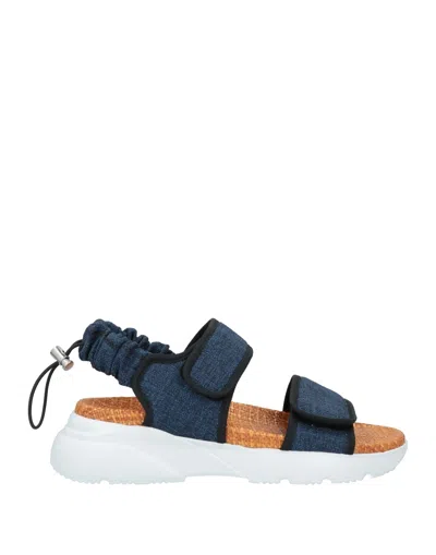 Hogan Sandals In Blue