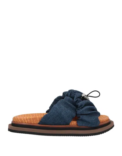 Hogan Sandals In Blue