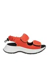 Hogan Sandals In Orange
