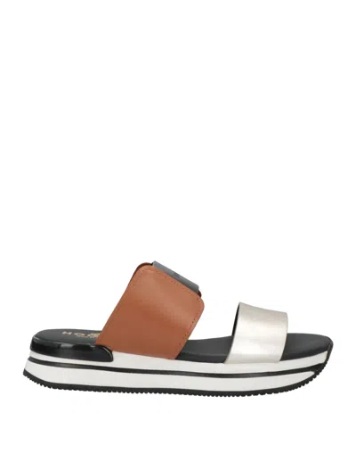 Hogan Sandals In Grey