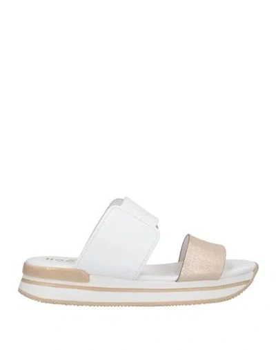 Hogan Sandals In White