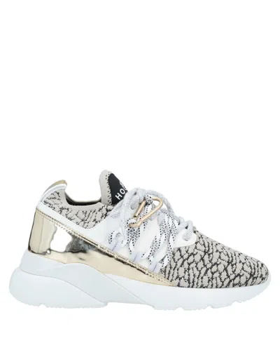 Hogan Sneakers In Beige