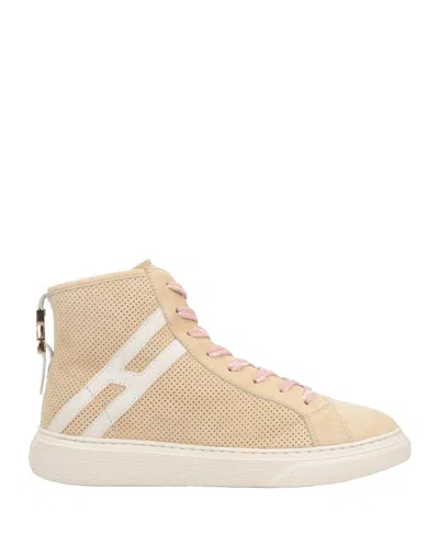 Hogan Sneakers In Beige