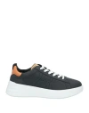Hogan Woman Sneakers Black Size 7.5 Leather