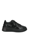 Hogan Woman Sneakers Black Size 7.5 Soft Leather