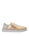 Hogan Sneakers In Gold