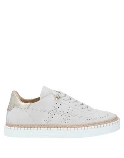 Hogan Sneakers In Light Grey