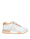 Hogan Woman Sneakers Light Grey Size 8 Soft Leather