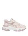 Shop Hogan Woman Sneakers Light Pink Size 5.5 Leather