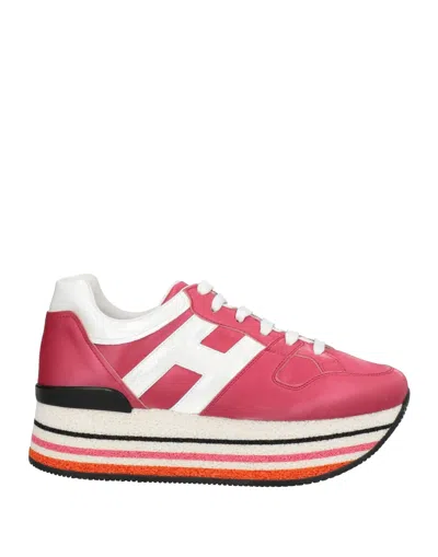 Hogan Sneakers In Magenta
