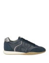 Hogan Woman Sneakers Navy Size 6.5 Leather In Navy