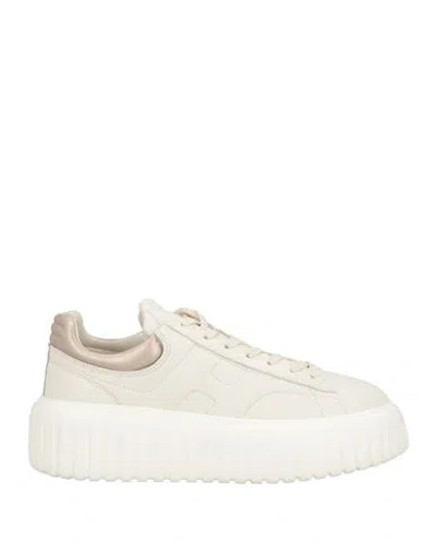 Hogan Woman Sneakers Off White Size 11 Leather