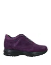 Hogan Sneakers In Purple