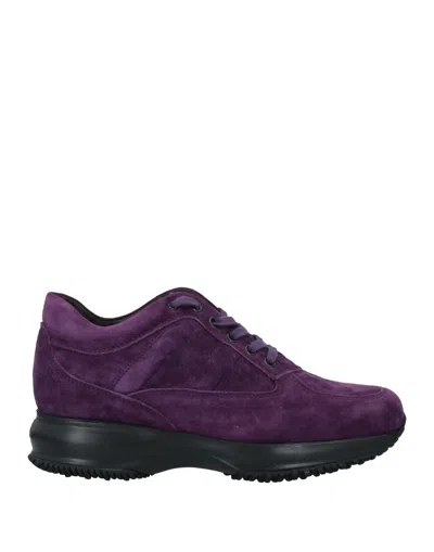 Hogan Sneakers In Purple