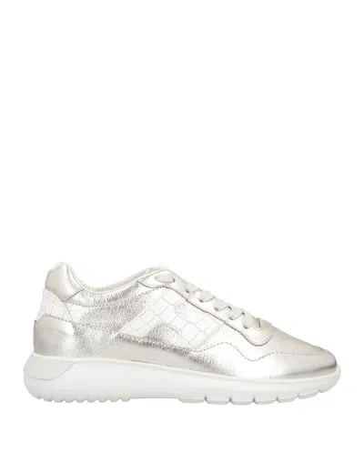 Hogan Sneakers In Silver