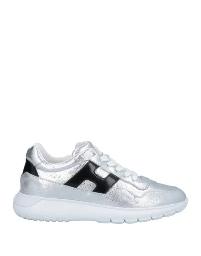 Hogan Sneakers In Silver