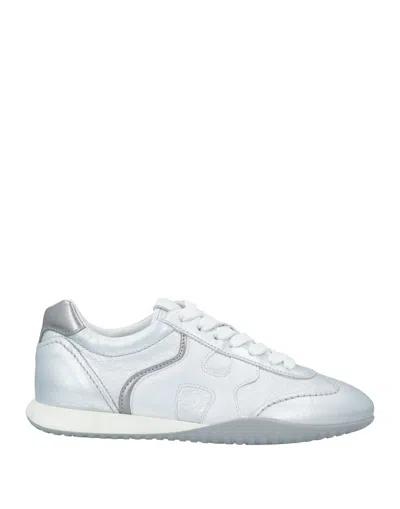 Hogan Sneakers In Silver