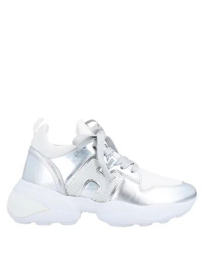 Hogan Sneakers In Silver