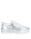 Hogan Sneakers In Silver