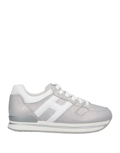 Hogan Sneakers In Silver