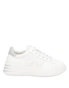 Hogan White Sneakers With Chunky Platform Sole In White