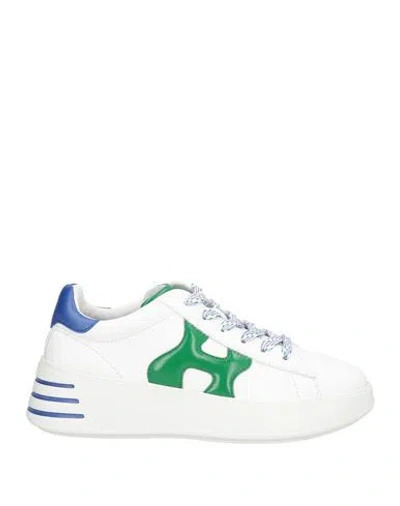 Hogan Woman Sneakers White Size 5.5 Leather