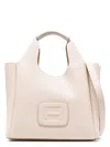 Hogan Shopping Bag "h" Small In White