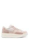 Hogan Women's Chamallow Nappa And Suede Sneakers In Pink