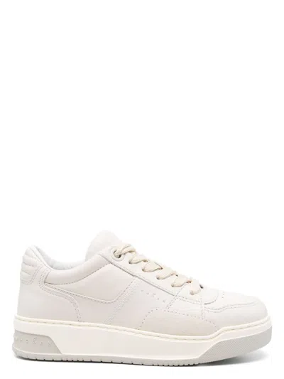 Hogan Women's Chamallow Leather Sneakers In White