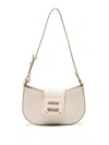 Hogan H-bag Leather Shoulder Bag In White