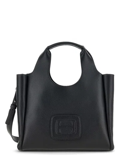 HOGAN WOMEN'S H-BAG SMALL LEATHER TOTE BAG