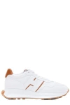 Hogan Smooth Leather Sneakers In White