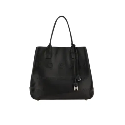 HOGAN WOMEN HANDBAGS HOGAN - ADDRESS SHOPPING MEDIA - BLACK