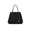 Hogan Women Handbags  - Address Shopping Media Fabric - Black In Black
