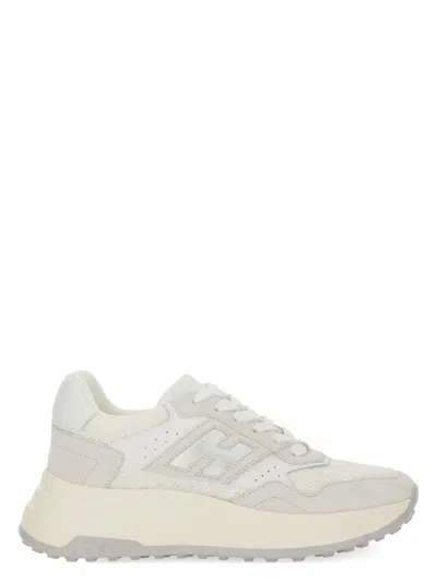 HOGAN WOMEN'S HI-FI LEATHER SNEAKERS